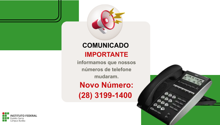 Novos Telefones Setoriais 